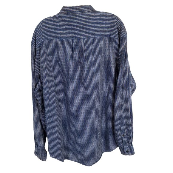 Levi's Sutter Creek Mens Size XL Cotton Big E Long Sleeve Button Up Vintage 90s - Picture 3 of 13